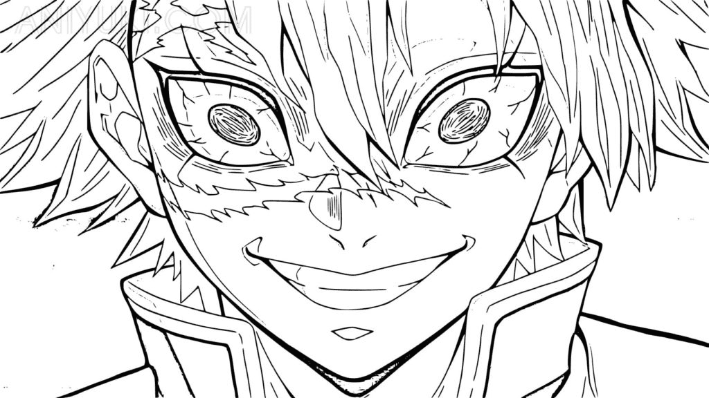 200 Demon Slayer Coloring Pages