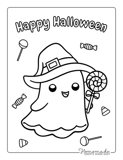 Free Cute Kawaii Coloring Pages for Kids