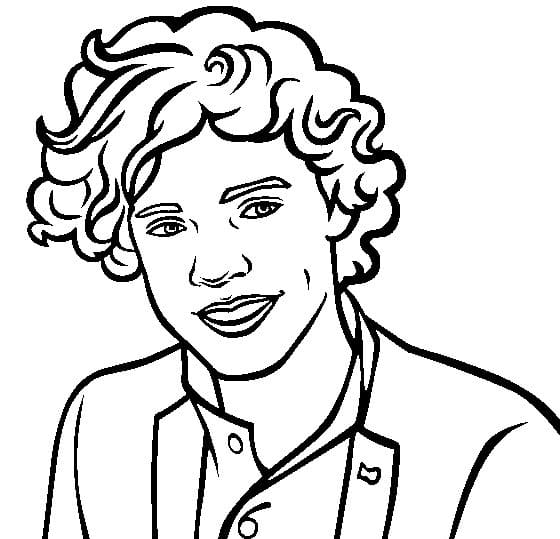 Coloring pages One Direction. Download and Print for Free