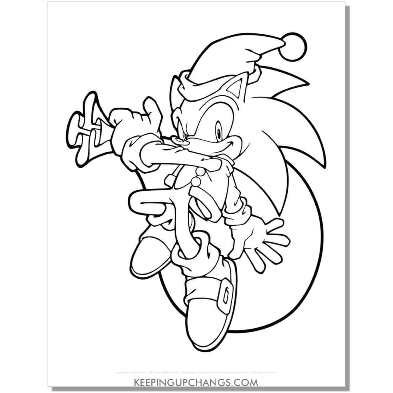 Free Sonic the Hedgehog Coloring Pages ...