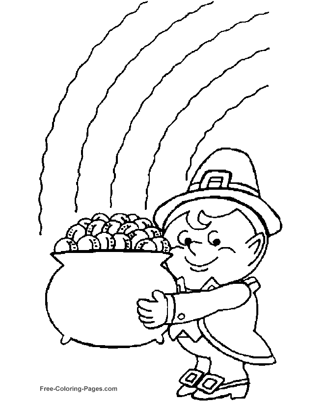 St. PatrickÂ´s Day coloring pages