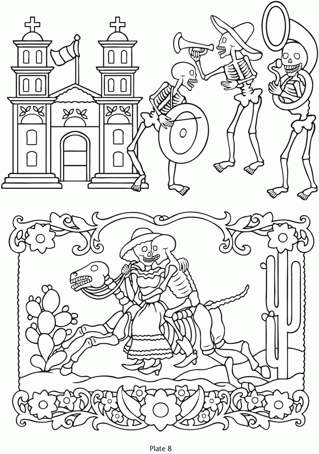 Free Printable Halloween Coloring Page Adults