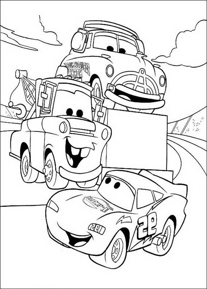 Pretty Cars Christmas Coloring Pages - Best Template Collection