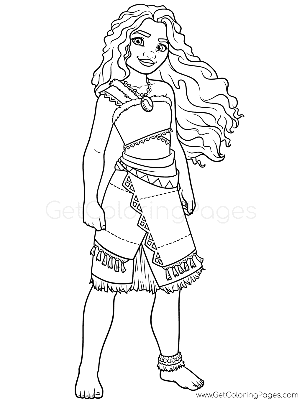 Moana 2 Coloring Pages ...