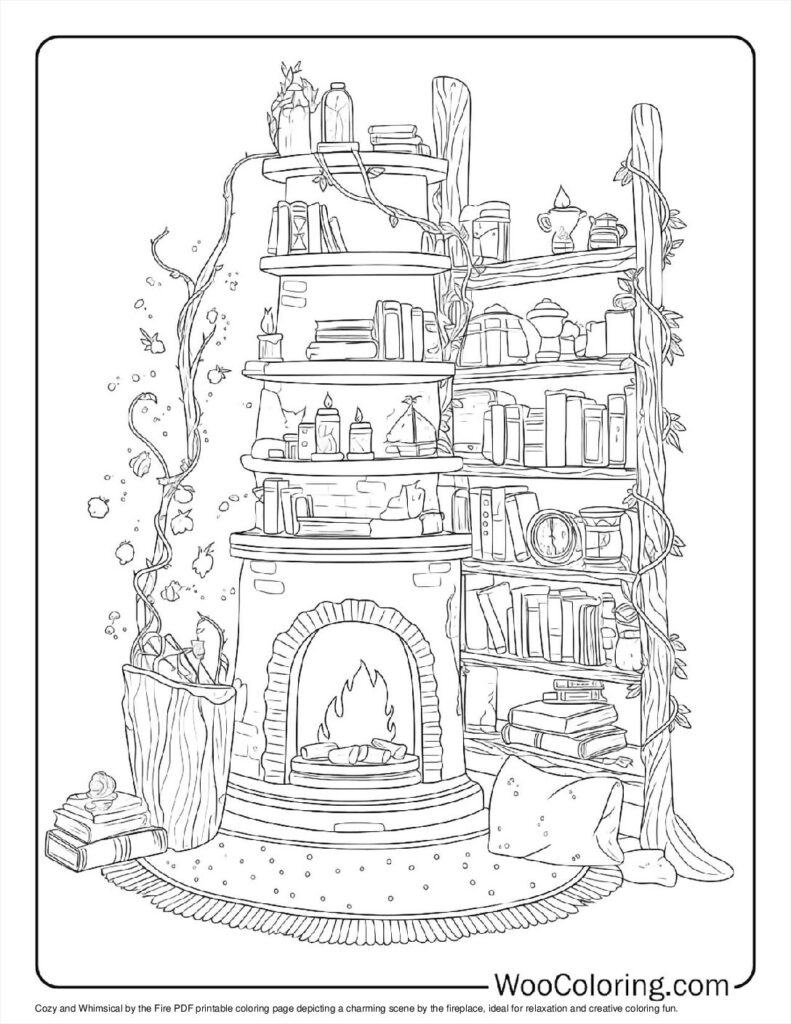 100+ Cozy coloring pages (Free PDF To ...