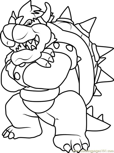 Lemmy Koopa Colouring Pages - Free Colouring Pages