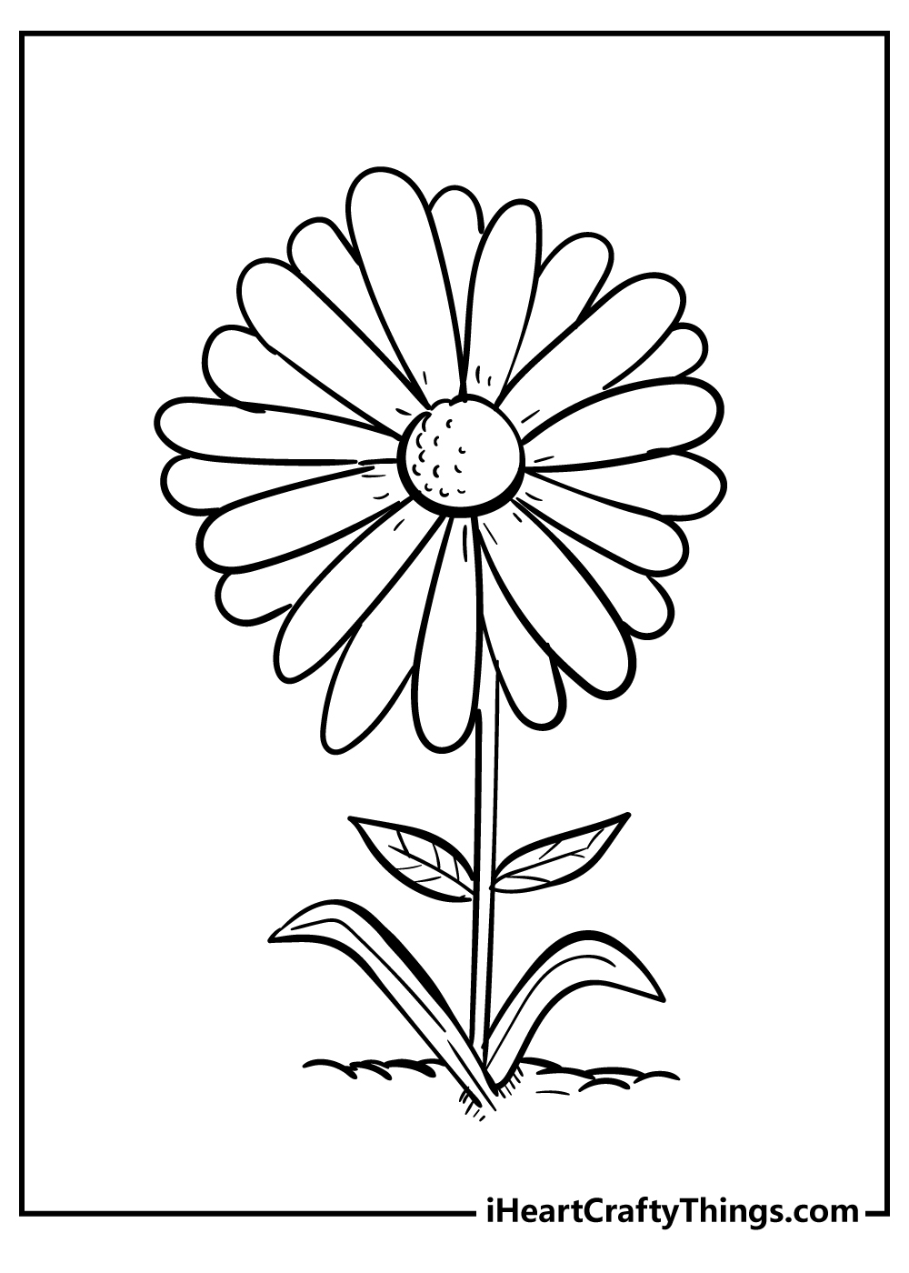 Printable Daisy Coloring Pages (Updated 2022)