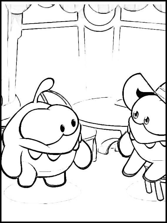 Coloring Pages Om Nom Stories 1