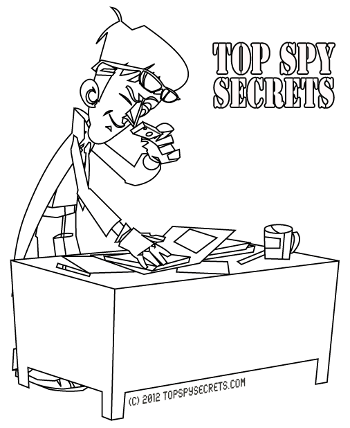 Pin on Spy Coloring Pages ft. Mister E.