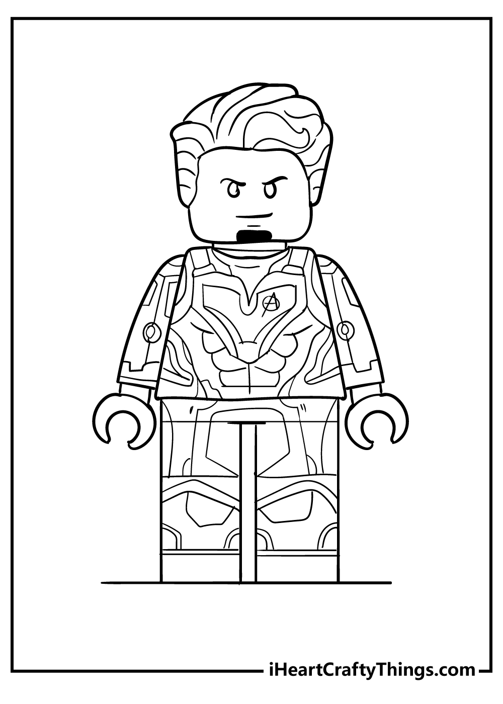 Printable Lego Avengers Coloring Pages (Updated 2023)