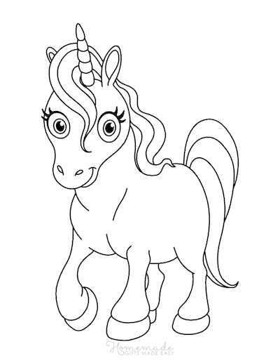 80 Magical Unicorn Coloring Pages for Kids & Adults | Free Printables