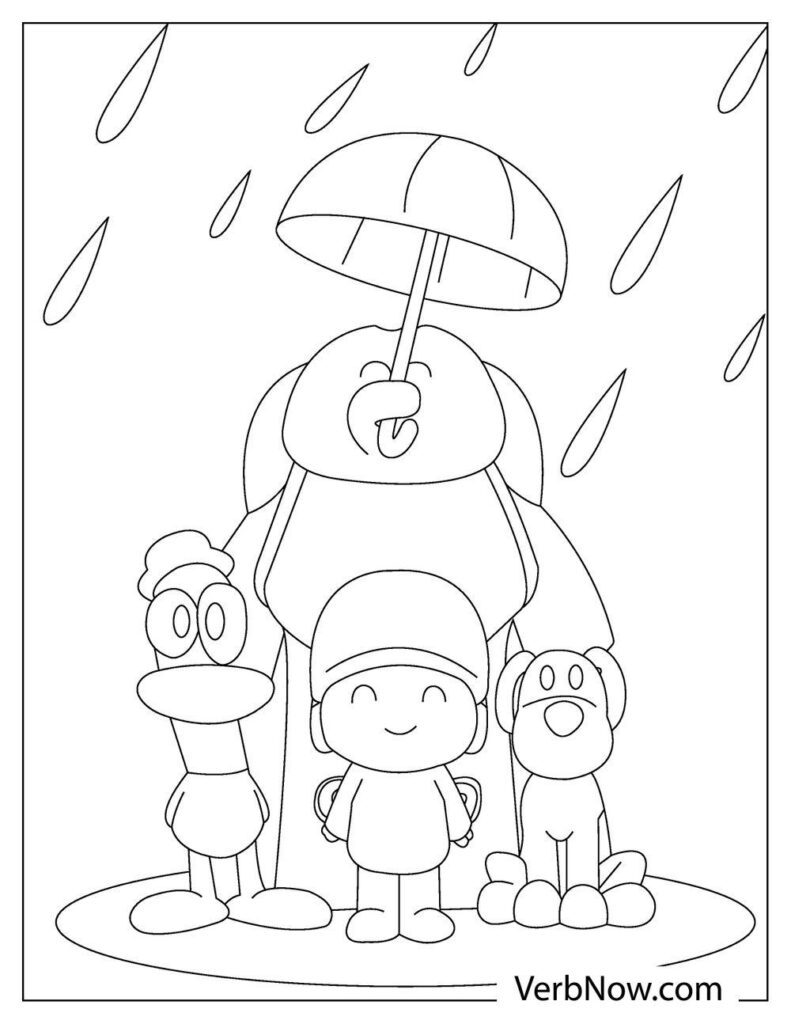 Free Coloring Pages and Books (Download & Printable as PDF) - VerbNow