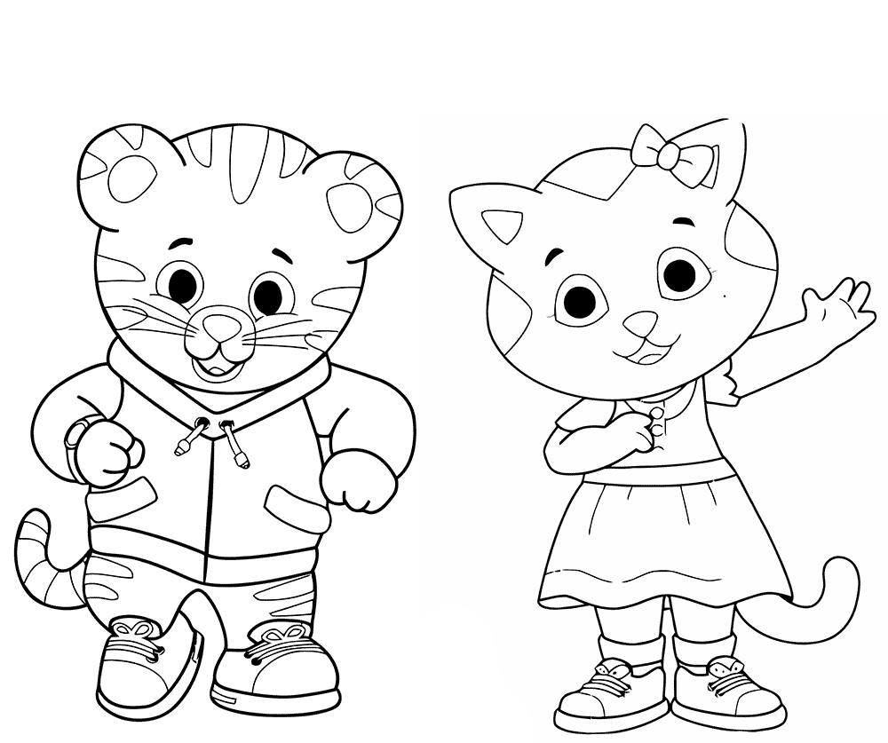 Daniel Tiger Coloring Pages - Best Coloring Pages For Kids | Daniel tiger  birthday, Daniel tiger, Daniel tiger party