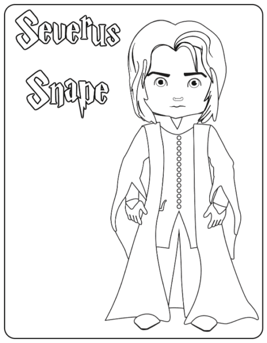 41+ Harry Potter Printable Coloring Pages For Kids