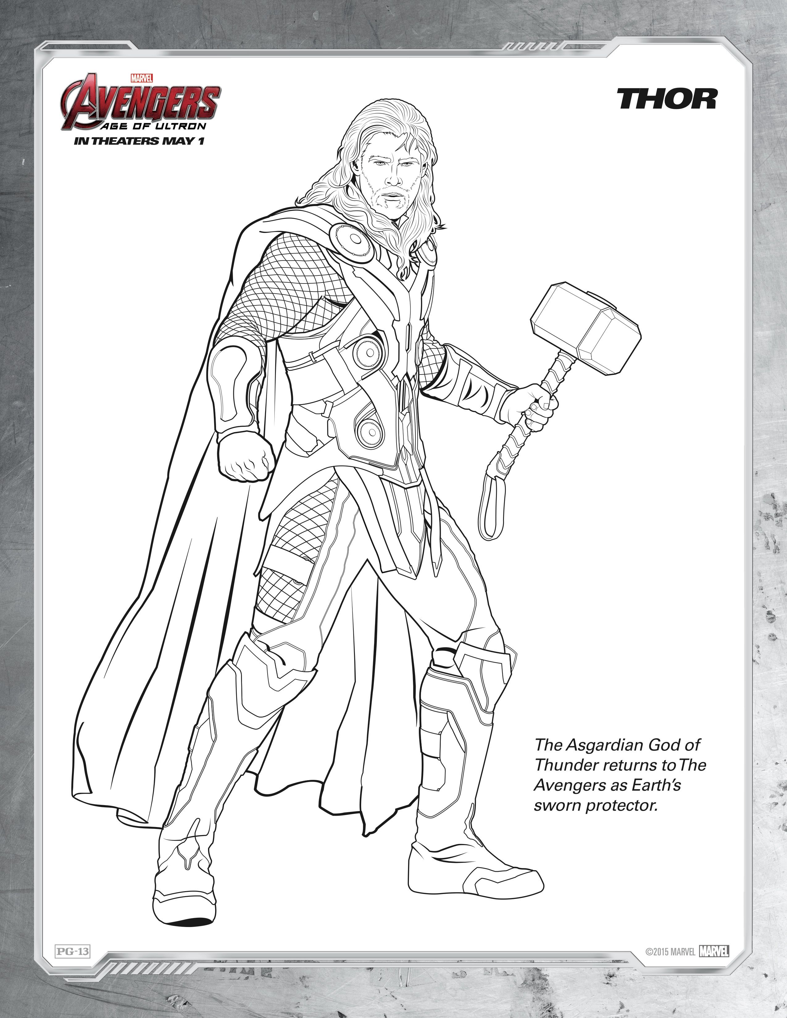 Ultimate Collection AVENGERS: AGE OF ULTRON Coloring Pages