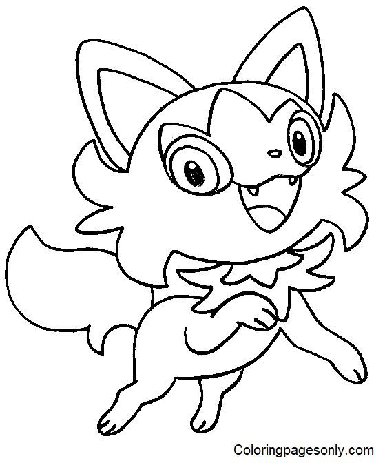 Pikachu coloring page, Coloring pages ...