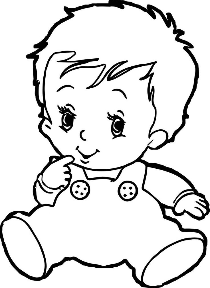 Printable Baby Coloring Pages For Kids ...