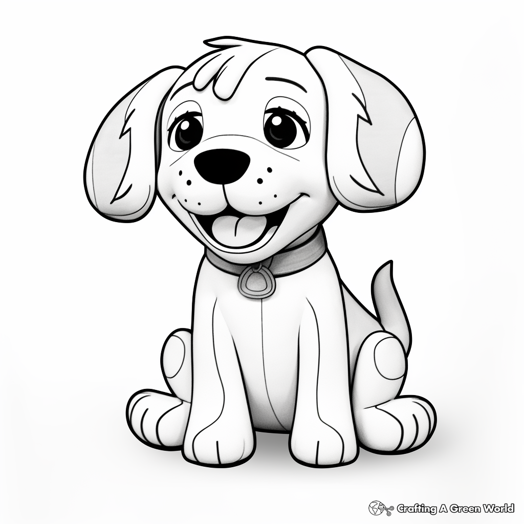 Dog Toy Coloring Pages - Free & Printable!
