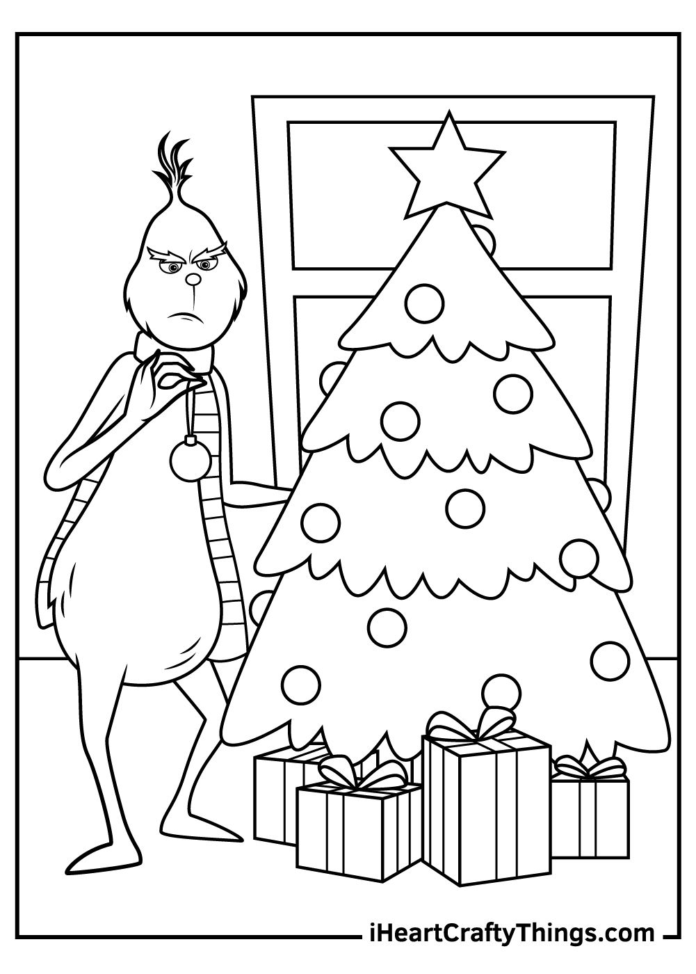 Grinch Coloring Pages in 2023 | Grinch coloring pages, Christmas coloring  sheets, Printable christmas coloring pages