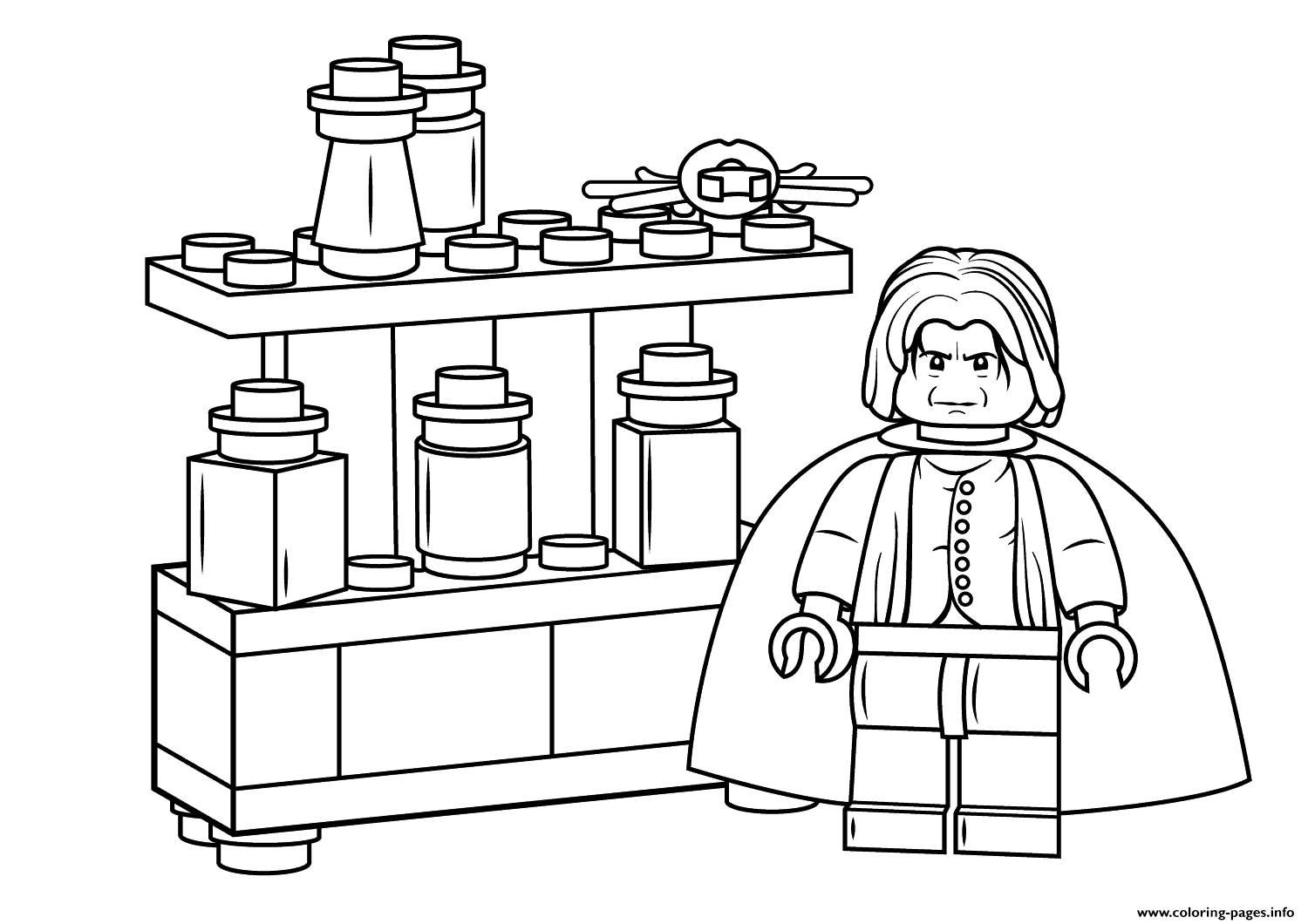 Print lego severus snape harry potter ...