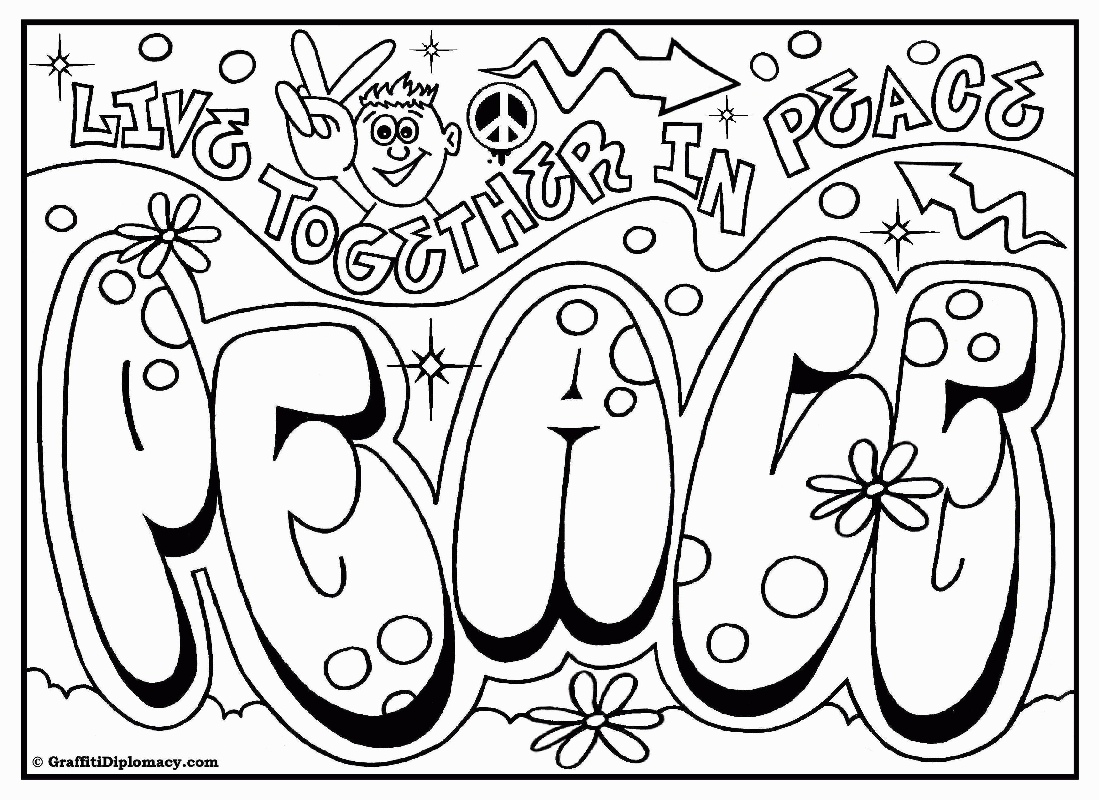 OMG! Another Graffiti Coloring Book of Room Signs - Learn to draw ...