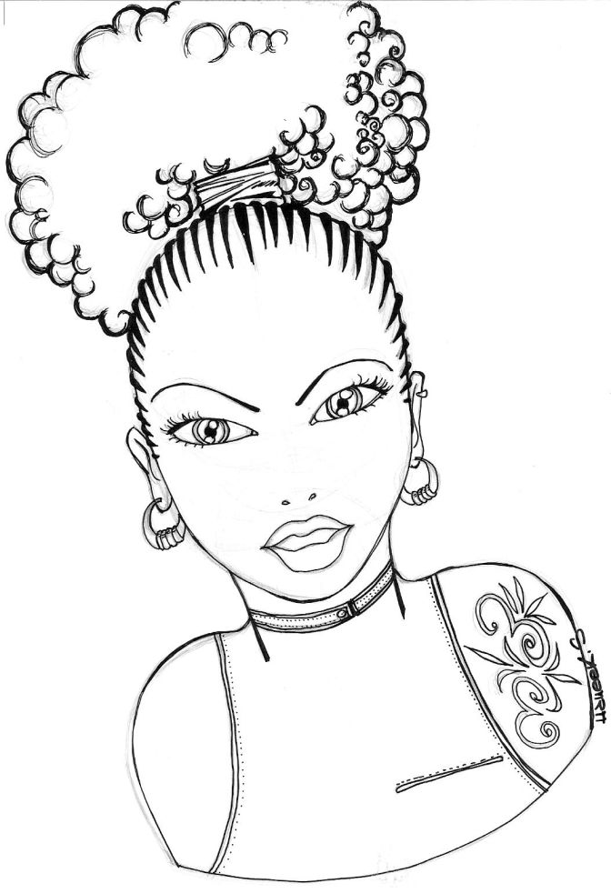 Coloring Pages : 55 Black Girl Coloring Pages Image Inspirations Coloring  Pagess