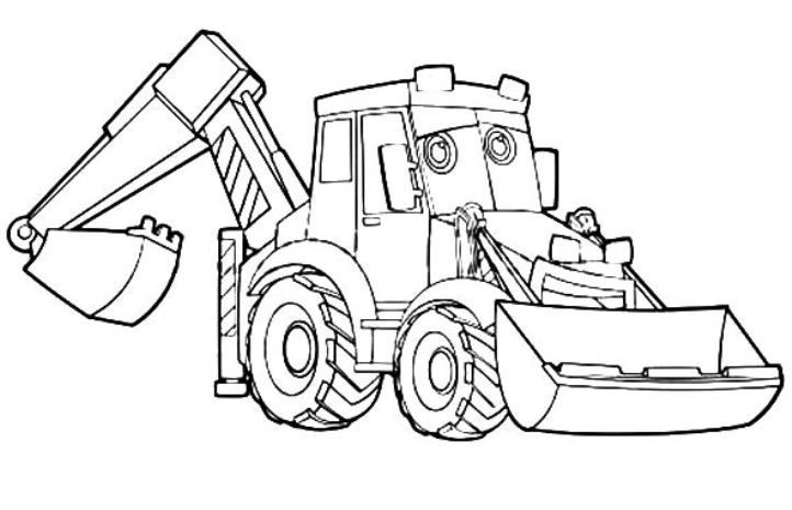 excavator coloring page | Coloring pages, Lego coloring pages, Online coloring  pages