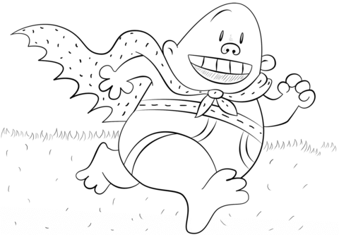 Captain Underpants coloring page | Free Printable Coloring Pages