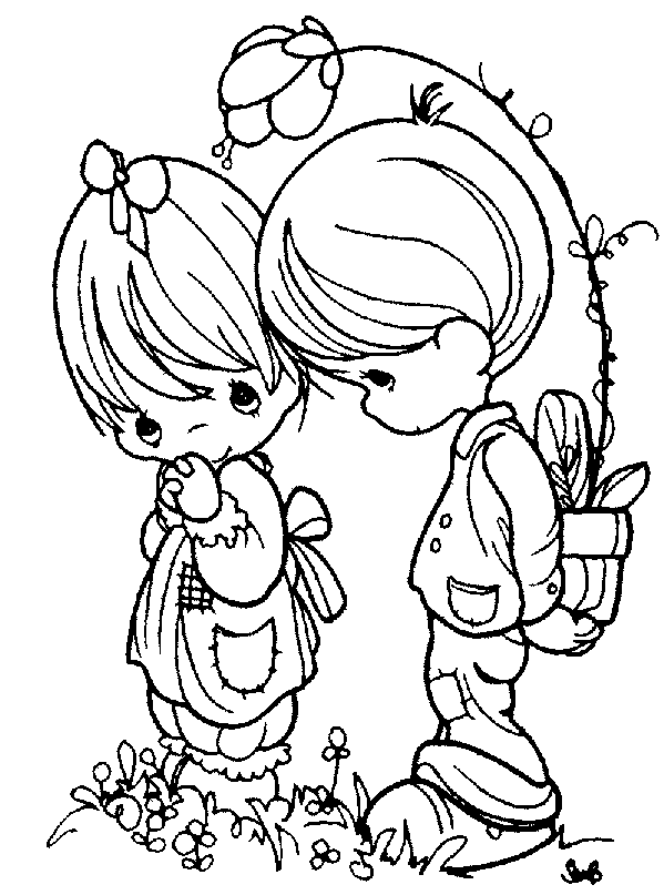 Precious Moments Collections Coloring Pages: The Amazing Moments ...