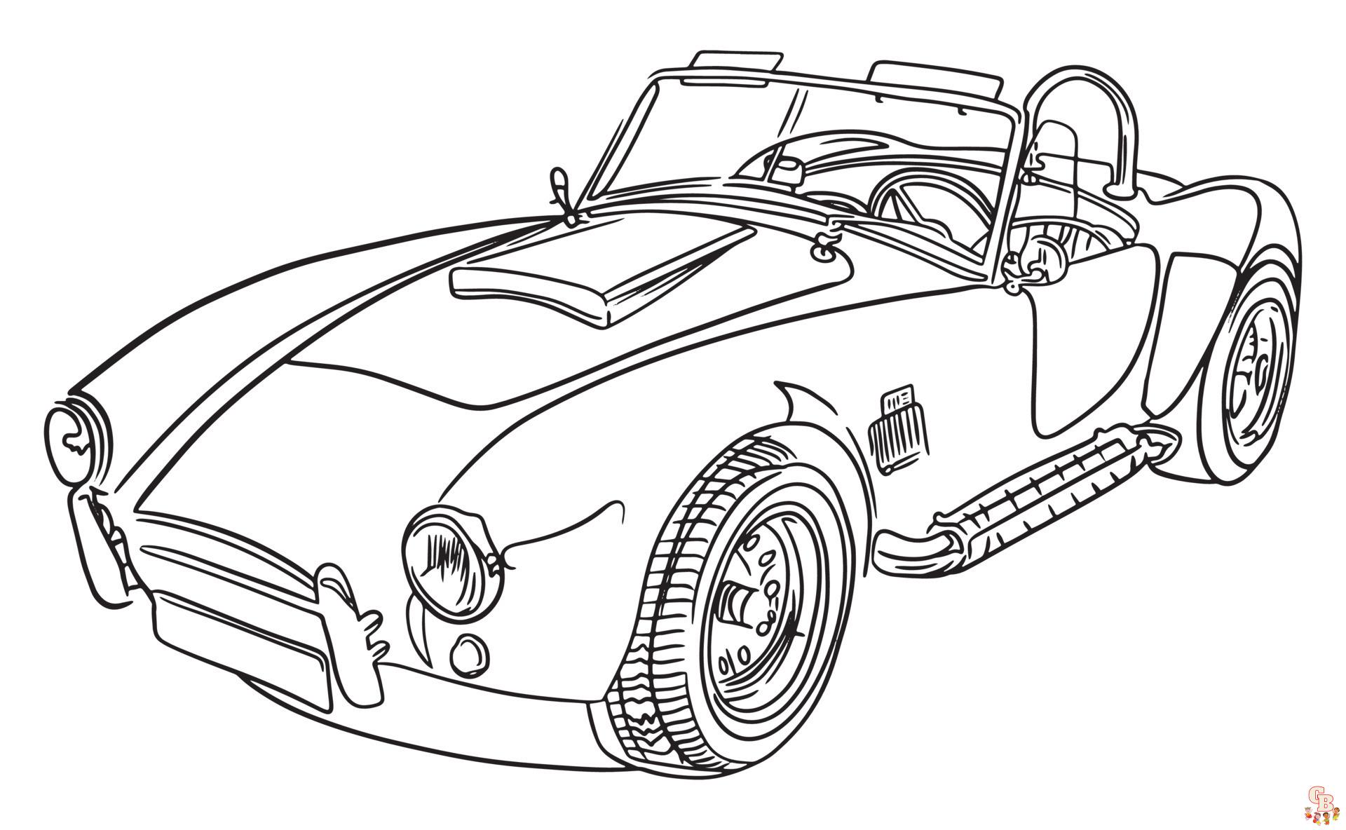 Cool Car Coloring Pages Printable