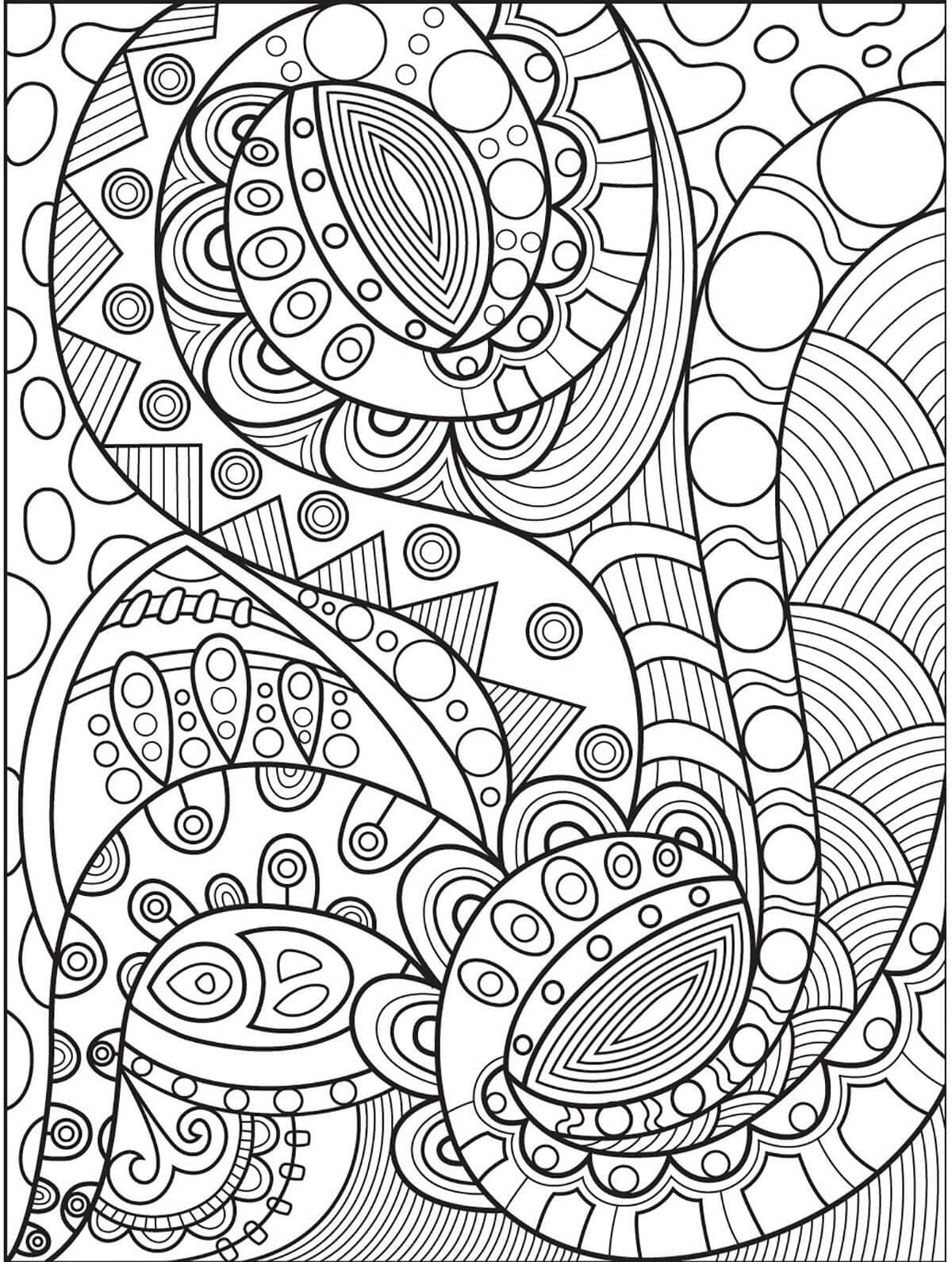 Abstract Coloring Pages - Free Printable Coloring Pages for Kids