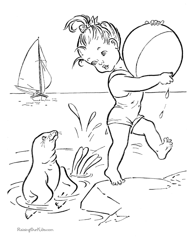 Beach Boy Coloring Pages Printable - Coloring Pages For All Ages