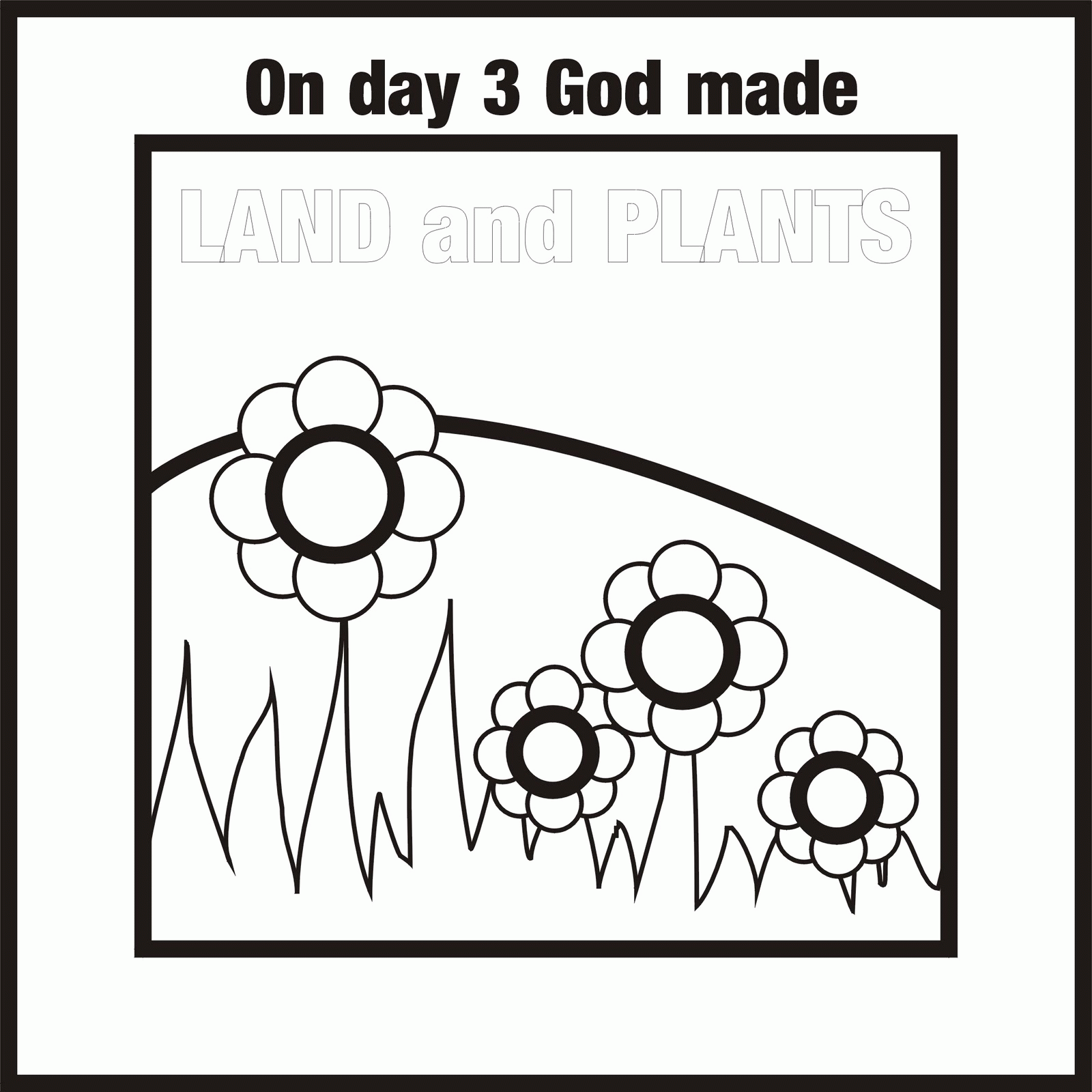 Online Free Coloring Pages Of Days Of Creation 7 - Widetheme