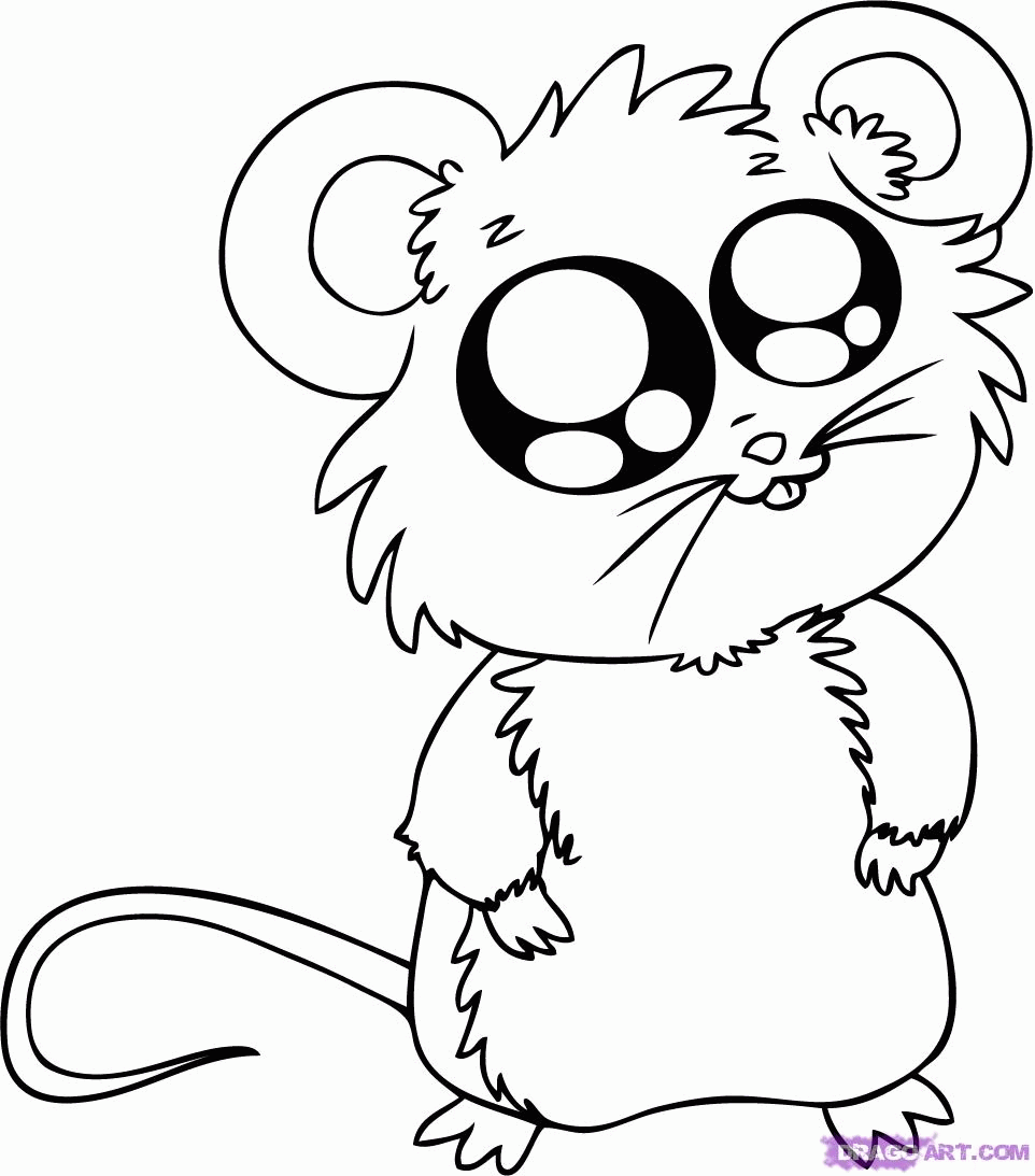 7 Pics of Cute Baby Animal Coloring Pages Dragoart - Cute Animal ...