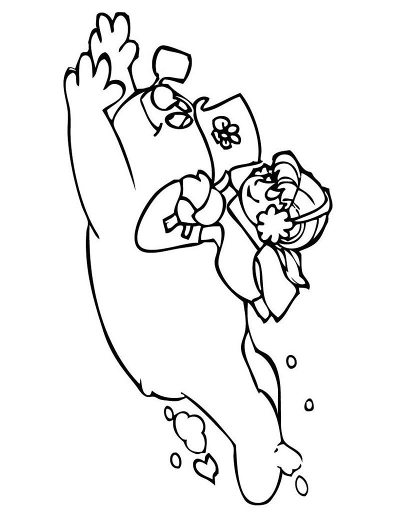 Frosty The Snowman Coloring Pages