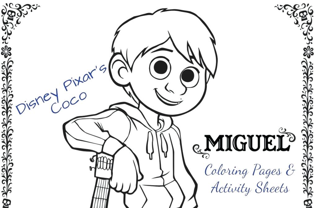 Coco Movie Coloring Pages at GetDrawings | Free download