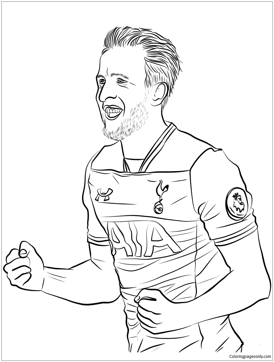 Harry Kane-image 1 Coloring Page - Free Coloring Pages Online
