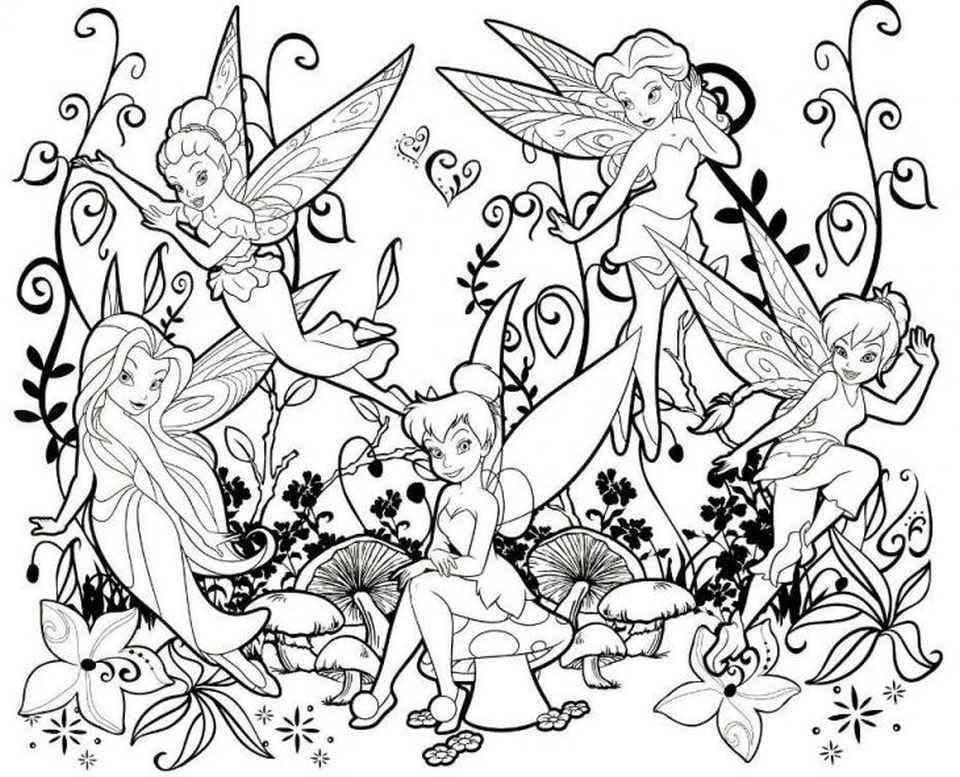 Get This tinkerbell fairy coloring pages to print out - 62715 !