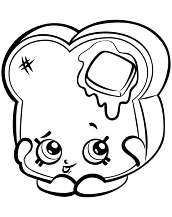 Snug Ugg Shopkin Coloring Page - Free Printable Coloring Pages for Kids