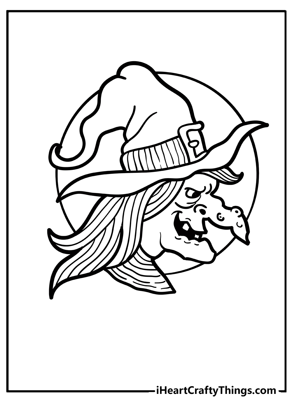 Printable Witch Coloring Pages (Updated 2023)