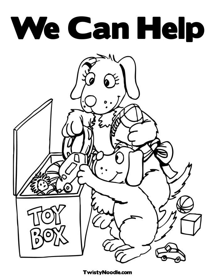 Free Kids Helping Each Other Coloring Page, Download Free Clip Art, Free  Clip Art on Clipart Library