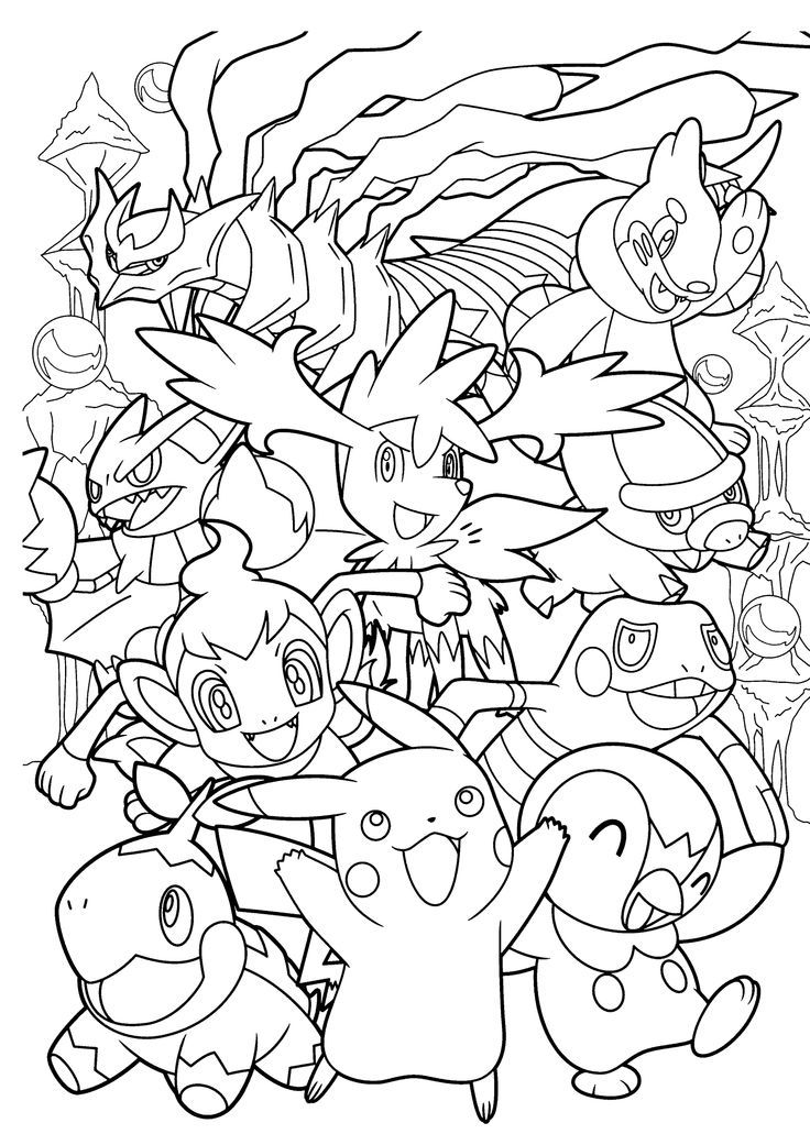 Pokemon Coloring Pages Free Printable | Free Coloring Pages
