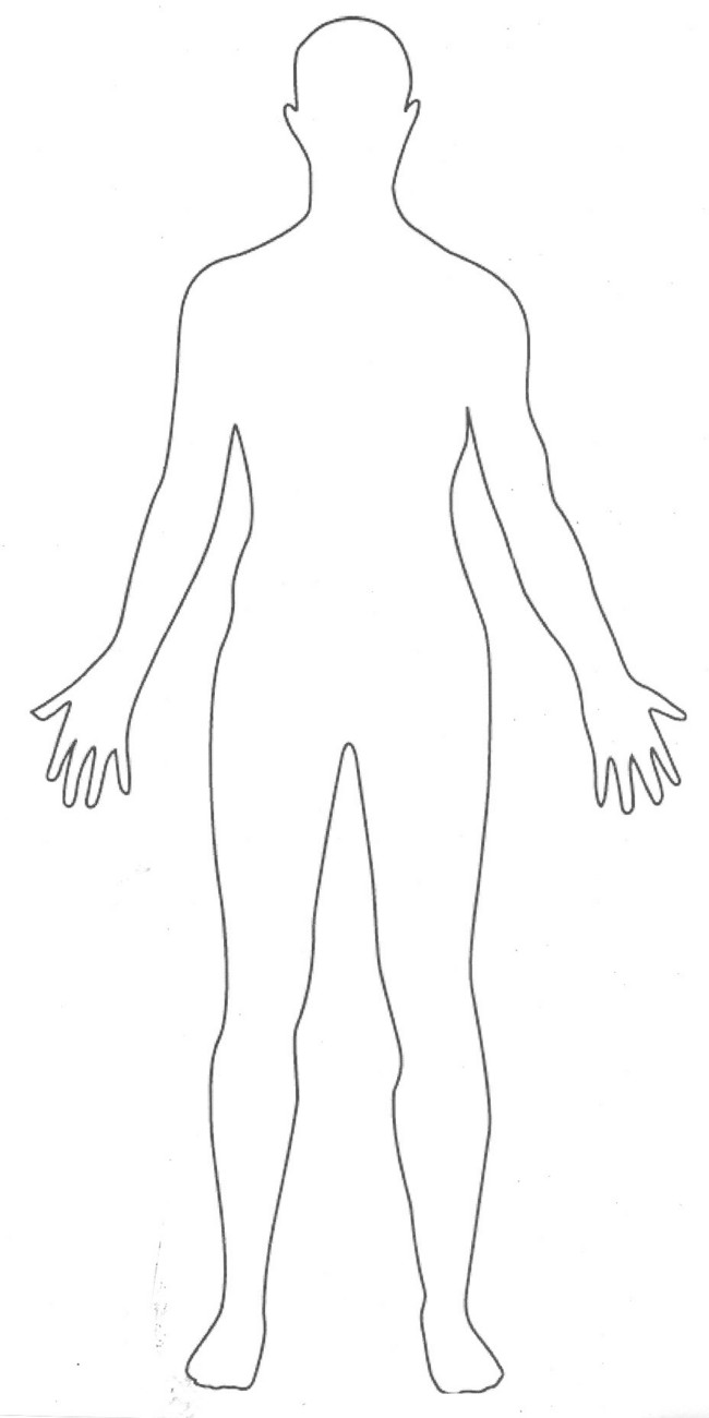 Coloring Pages Of The Human Body