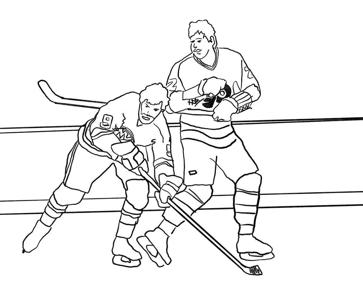 NYI - 1980 Cup Coloring Pages | New York Islanders