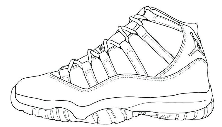 Download or print this amazing coloring page: Jordan Retro Coloring Pages | Coloring  pages to print, James shoes, Coloring books