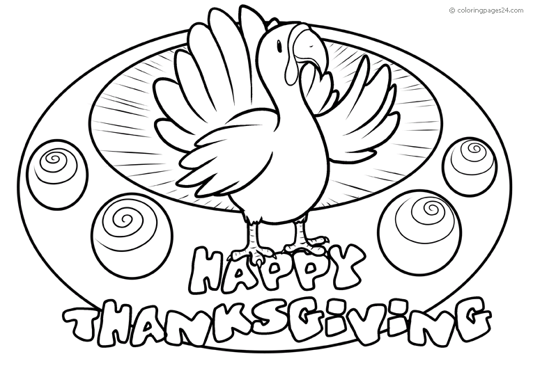 Thanksgiving 29 | Coloring Pages 24