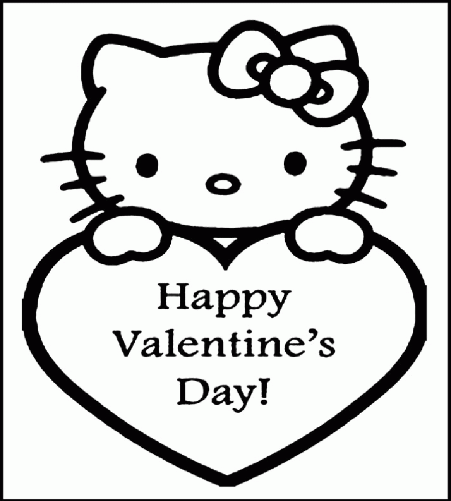 Valentines Day Coloring Pages | Best Images Collections HD For ...