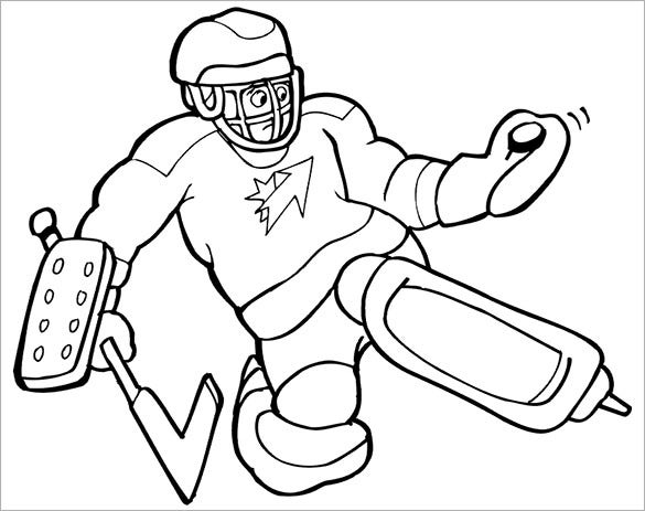 16+ Hockey Coloring pages - Free Word, PDF, JPEG, PNG Format Download