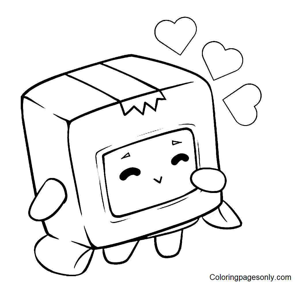 LankyBox Coloring Pages - Coloring ...