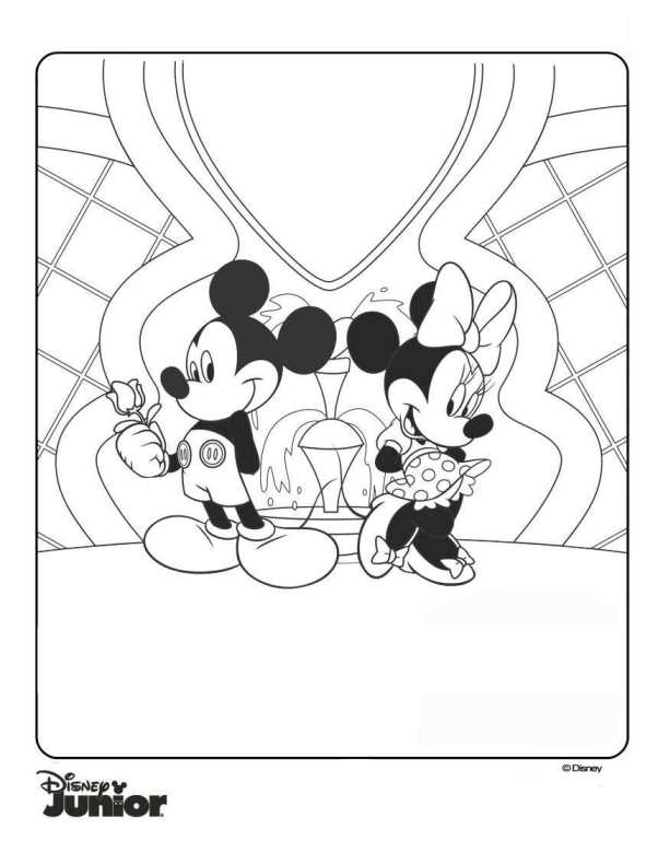 Coloring page Mickey Mouse Clubhouse ...